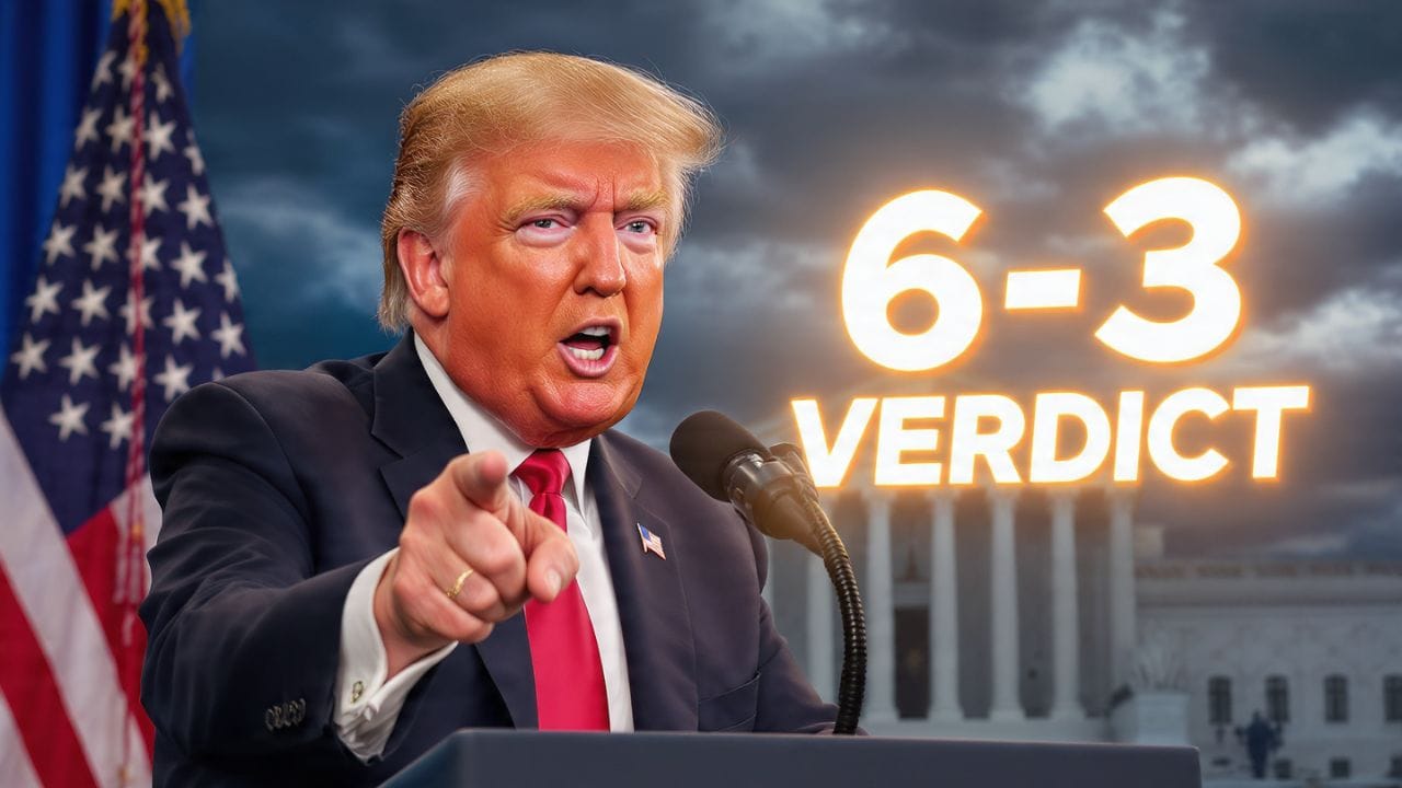 Trump Supreme Court clash 6-3 फैसला: ट्रंप का बड़ा हमला, क्या शुरू होगा नया ट्रेड वॉर? 1 Trump Supreme Court clash