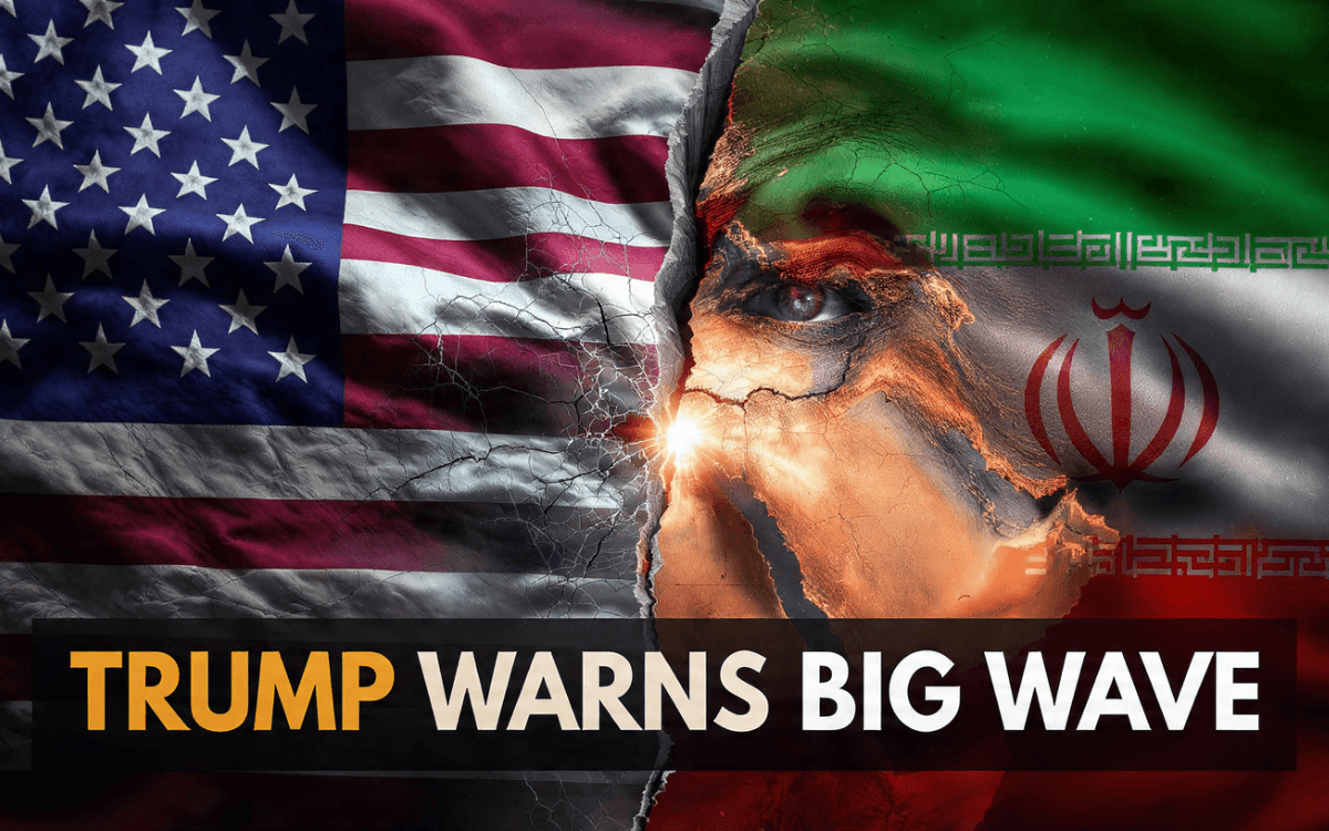 Donald Trump warns big wave in Iran conflict क्या सच में आएगी ‘बड़ी लहर’? ईरान को लेकर ट्रंप का सख्त संकेत 2 Donald Trump warns big wave-